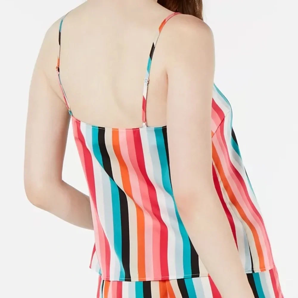 INC Multi-stripe Pajama Camisole PJ Top NWT!